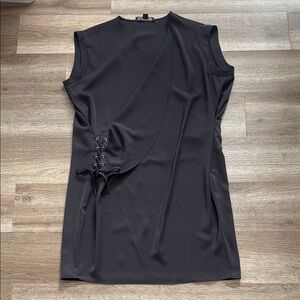 All Saints Faux Wrap Dress